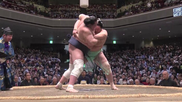 横綱・照ノ富士との優勝決定戦