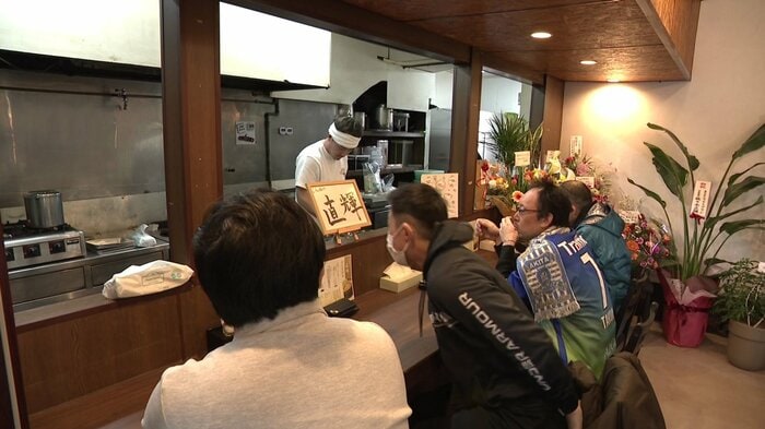 開店初日の店内の様子