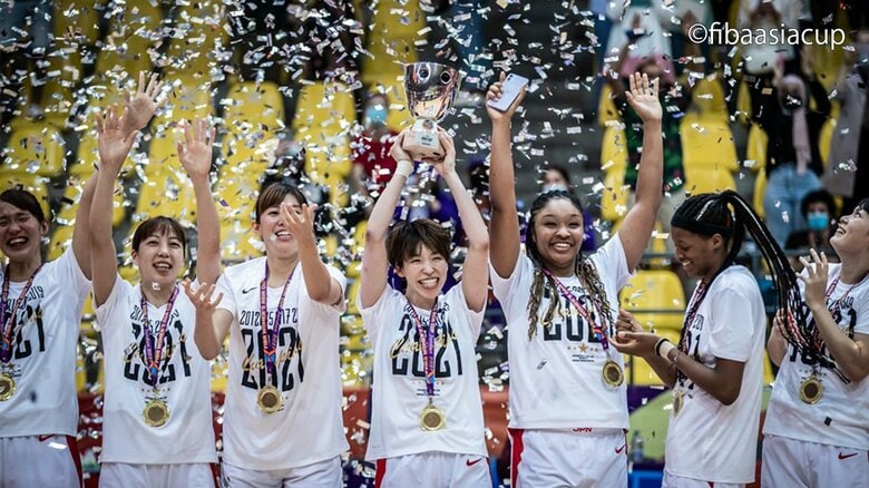 女子バスケアジアカップ「チームで掴んだ」史上初の5連覇　ワールドカップそしてパリで金への道
