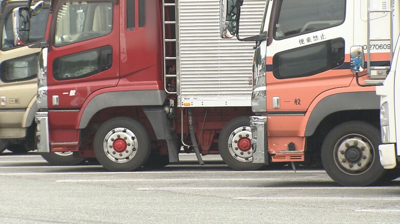「寝不足で突っ込んで死にかけた」ドライバーの切実な声　物流2024年問題への対応に “トラックＧメン”始動｜FNNプライムオンライン