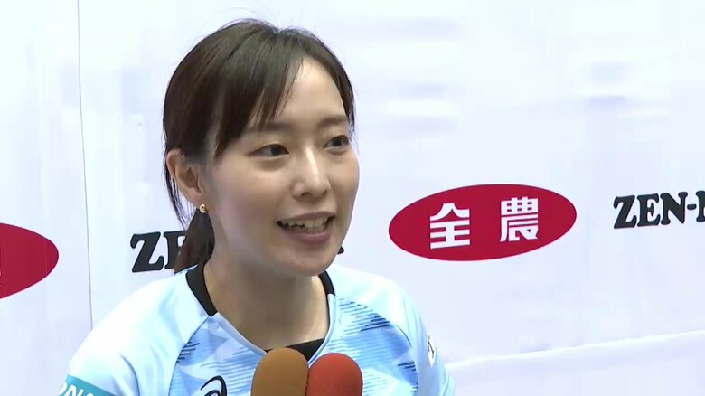 石川佳純さんが卓球教室　“真剣勝負”で大きな盛り上がり　岩手県奥州市｜FNNプライムオンライン