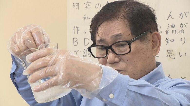 世界発！豚骨スープでバイオ燃料 CO2削減へ“福岡のエジソン”と呼ばれる男が「夢のお告げ」で開発 【福岡発】｜FNNプライムオンライン