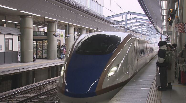 年末年始の10日間　北陸新幹線の混雑は…ピークは下り12月30日、上り1月3日　指定席予約は前年同時期より7％増加　ピーク避けた帰省や旅行を呼びかけ　前後にはお得な切符も　｜FNNプライムオンライン