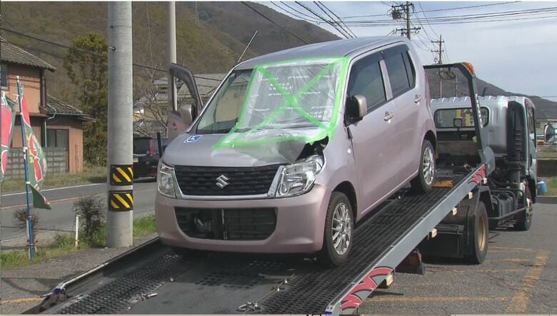 重体だった自転車の78歳男性が死亡　国道を横断中に軽自動車にはねられる　ドクターヘリで搬送　見通しの良い直線道路、横断歩道なし　長野・千曲市｜FNNプライムオンライン