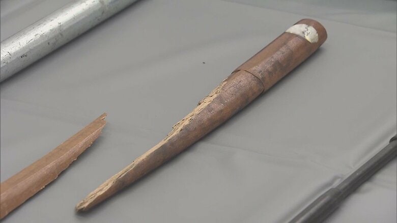 割れたバットは、乱闘に使用されたのか