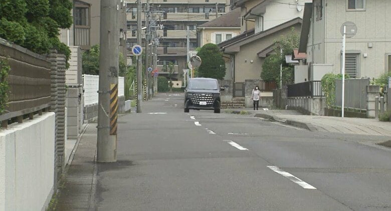 センターラインがある道路は法定速度は変わらず60キロとなる