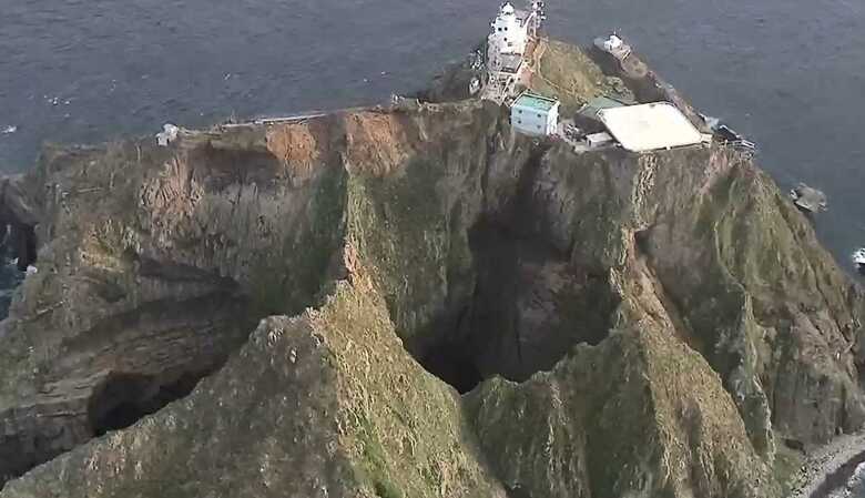 韓国が不法占拠する島根県の竹島