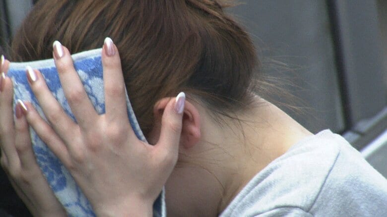 新沢かれん容疑者（22）