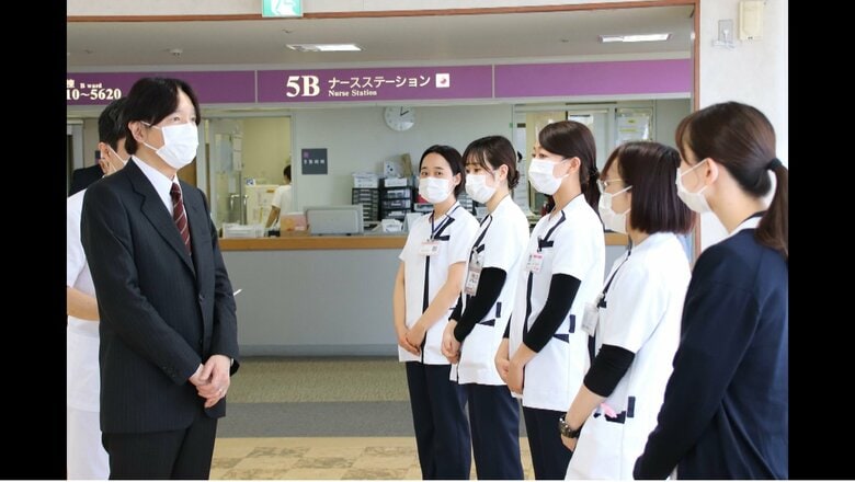 金沢市の済生会金沢病院を訪問された　2023年2月
