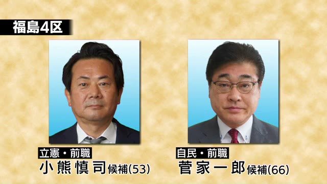 福島４区 候補者の第一声 ２０２１衆院選 福島