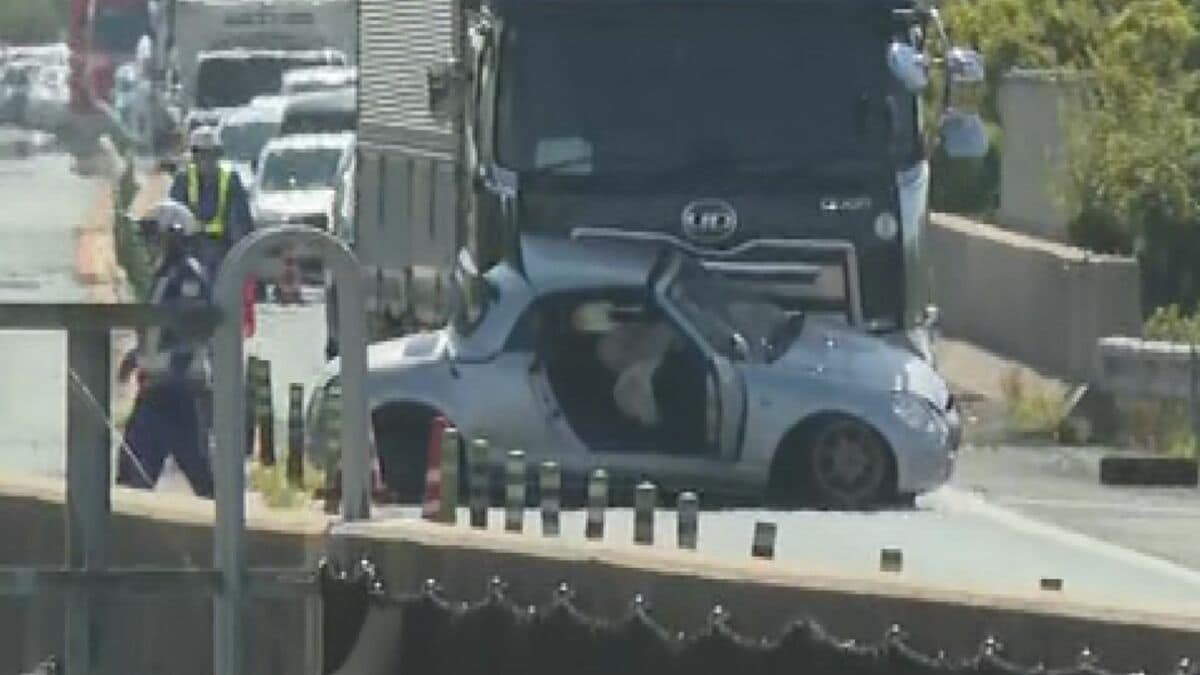 詳報】「軽自動車が急に対向車線にはみ出してきた」大型トラックと正面