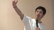 白井健三さん「特徴を理解することが大切」　リオ五輪金メダリストが講演　岩手県花巻市