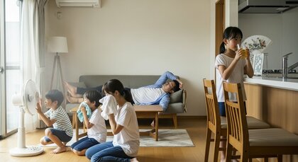 猛暑の “+1 °C” が家計を直撃!世帯別エアコン代シミュレーション2025