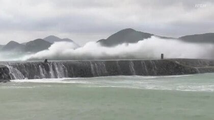 五島と本土を結ぶ海の便で欠航相次ぐ　長崎北部と離島で暴風警報解除も終日強風続く見込み