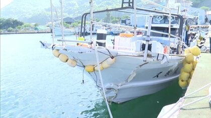 熊本・天草市の沖で小型旅客船が岩礁に乗り上げ　乗客・乗組員13人がケガ　うち5人は頭から出血するなど重傷