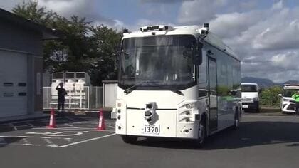 仙台市の自動運転バス実証実験　新たに３地域で実施へ　錦ケ丘エリアで実験の様子が先行公開