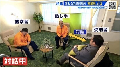 受刑者を“さん付け”　拘禁刑で変わる刑務所　「リフレクティングルーム」で記者が“受刑者役”を体験【広島発】