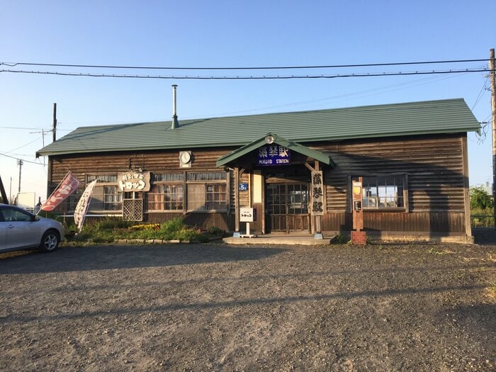 釧網本線藻琴駅(2015年9月撮影)