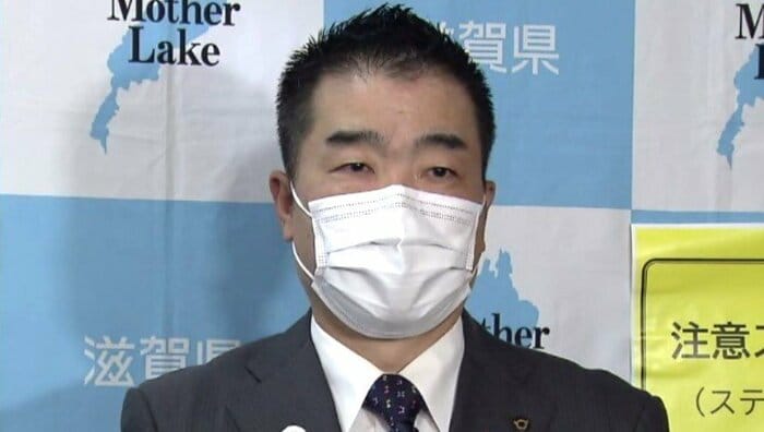 滋賀県 三日月大造知事