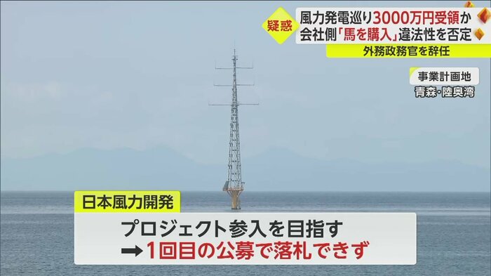 日本風力開発は1回目の公募では落札できず