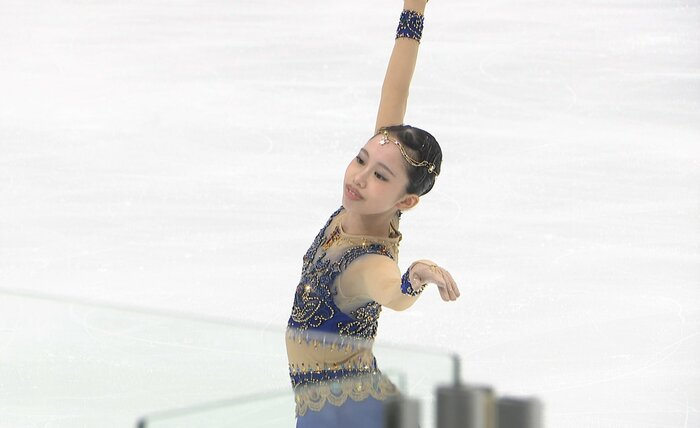 ショートは挑戦のプログラムで臨んだ八田琴子（関東選手権）