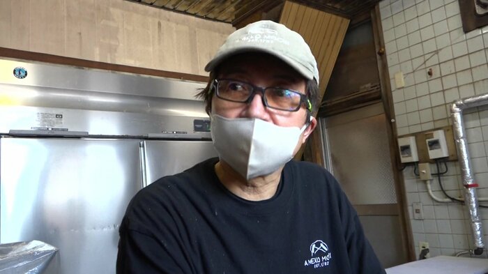 息子の挑戦を見守る父・岳史さん