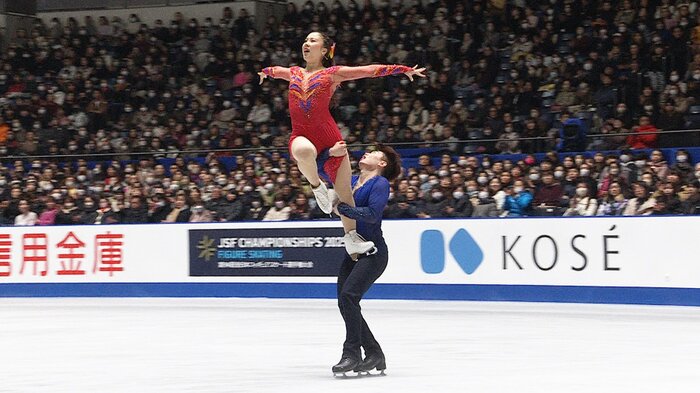 12月の全日本選手権では貫禄の演技を見せつけた“うたまさ”