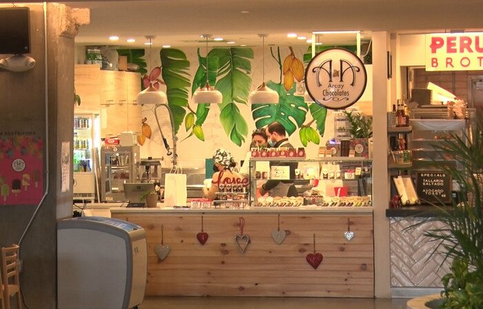ワシントン市内の人気スポット「ユニオン・マーケット」の店舗