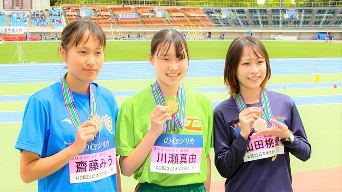 2023年4月 日本学生個人選手権で初の表彰台