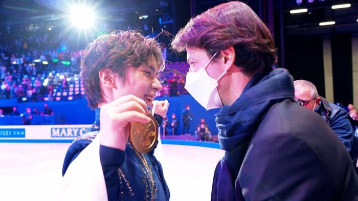 宇野が一番印象に残る試合は2022年に初優勝した世界選手権