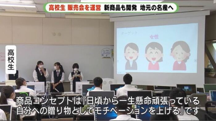 生徒8組がプレゼンテーション