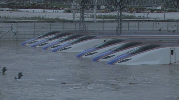 新幹線車両センター『浸水対策』公表 電気設備「約5メートルかさ上げ」 費用500億円程度 工事完了まで数年...