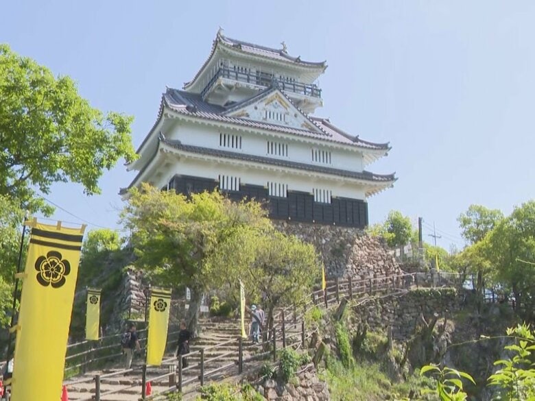 この先約1年半 天守閣入れず…岐阜城が耐震工事のため長期休館 客数減少は「かなりのダメージ」も切り札「夜景」でカバーへ|FNNプライムオンライン
