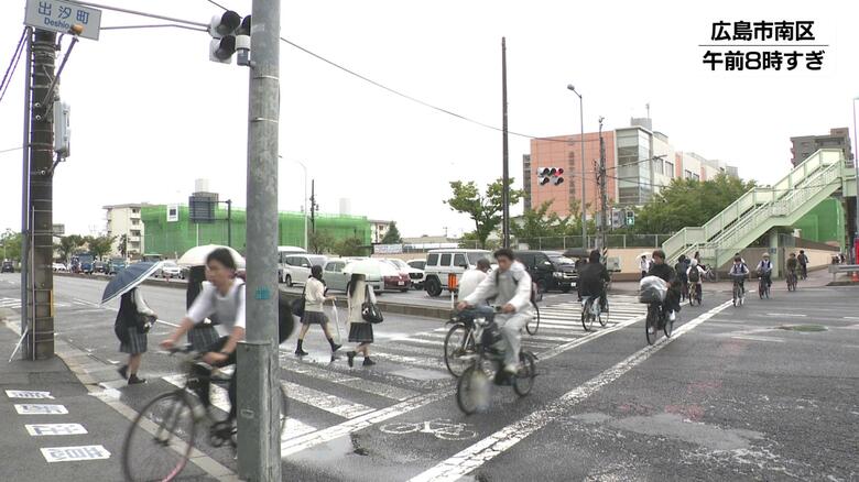 昼過ぎにかけて強雨に注意　１時間あたり降水量３０ミリも　秋雨前線と台風２４号の影響　広島　　　　　　｜FNNプライムオンライン
