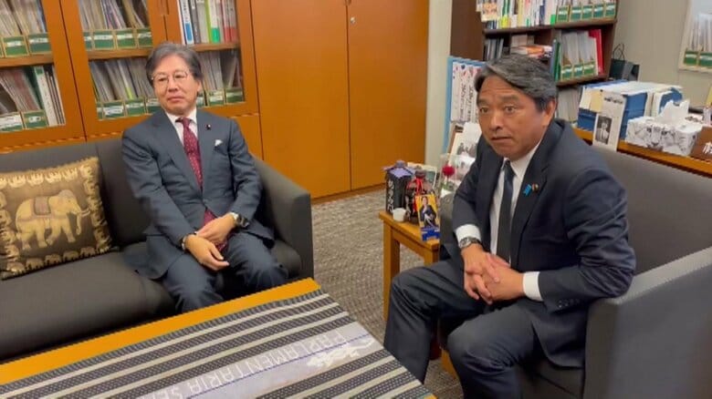 立憲・安住氏が国民・榛葉氏と会談「給付付き税額控除」協議体など説明　制度設計の議論「1年では済まない」と指摘｜FNNプライムオンライン
