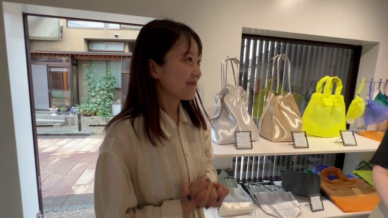 小松マテーレ　上村未有さん