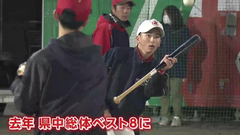 花巻ベースボールクラブの練習