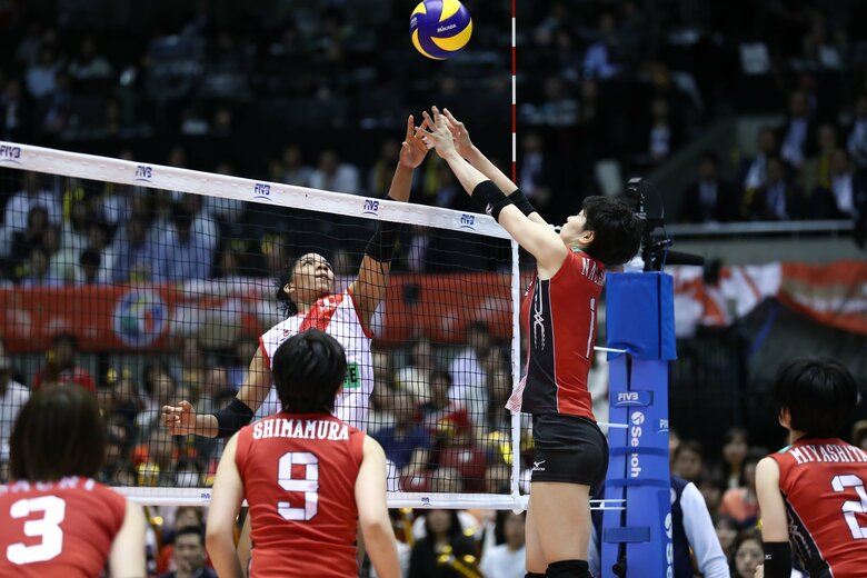 2016 リオ五輪最終予選 日本vsペルー（写真提供：月刊バレーボール）
