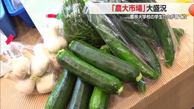 新鮮でみずみずしい野菜もたくさん売られていた