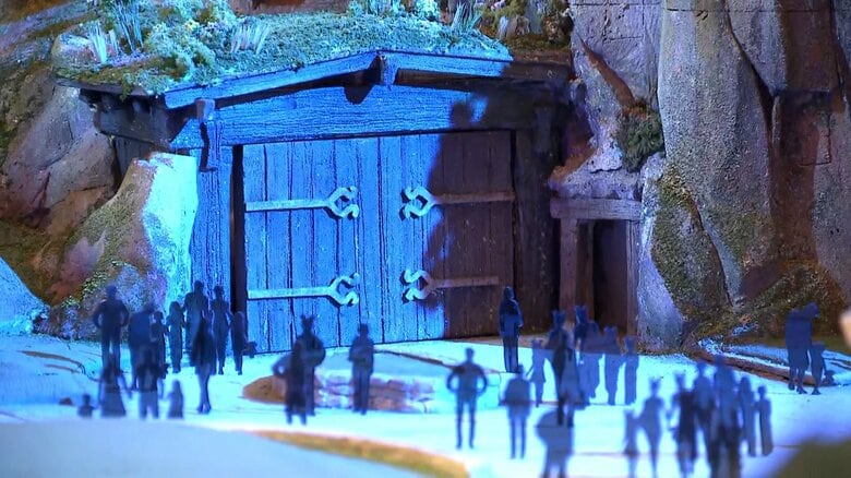 アナ雪の世界を再現！