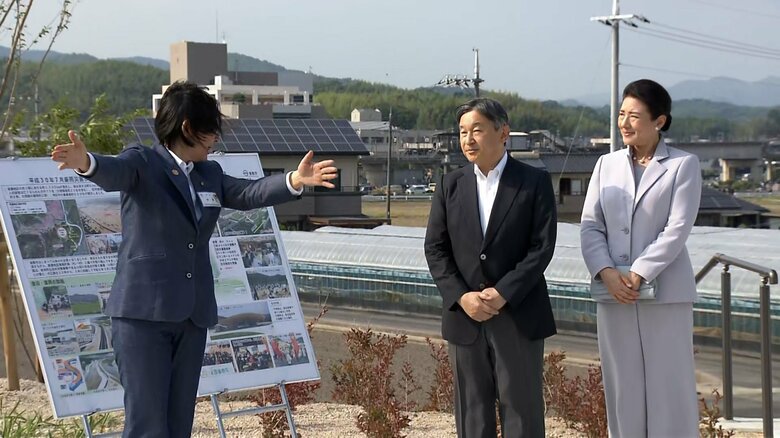 川が決壊し浸水した地域に整備された「まびふれあい公園」をご訪問