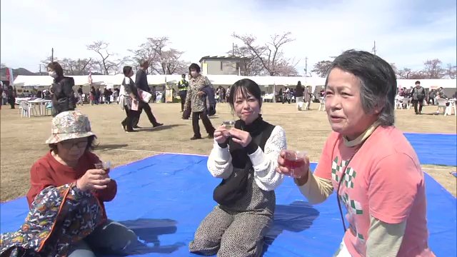 夜の森桜まつりでワインを味わう（2026年4月5日）