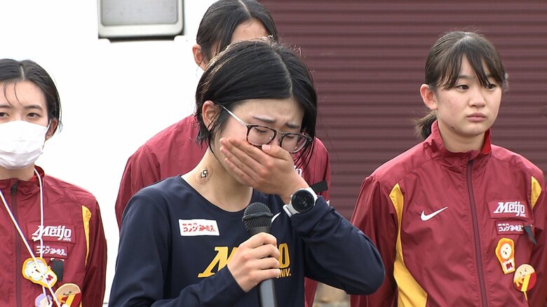 名城大学キャプテン・谷本七星選手　