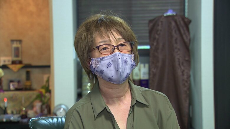 母親の真由美さん