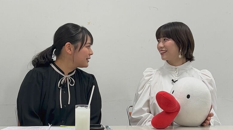 谷元アナと田中アナ