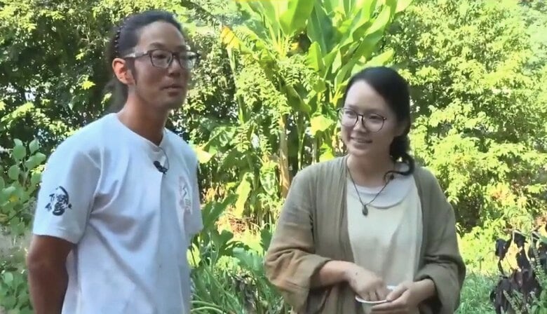 中村淳さん（43）・唯花さん（30）夫妻