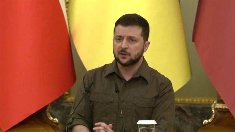 ウクライナのゼレンスキー大統領