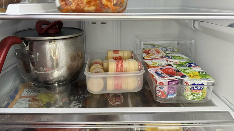 取り出しやすいと食品ロスも減る（提供：せのお愛さん）