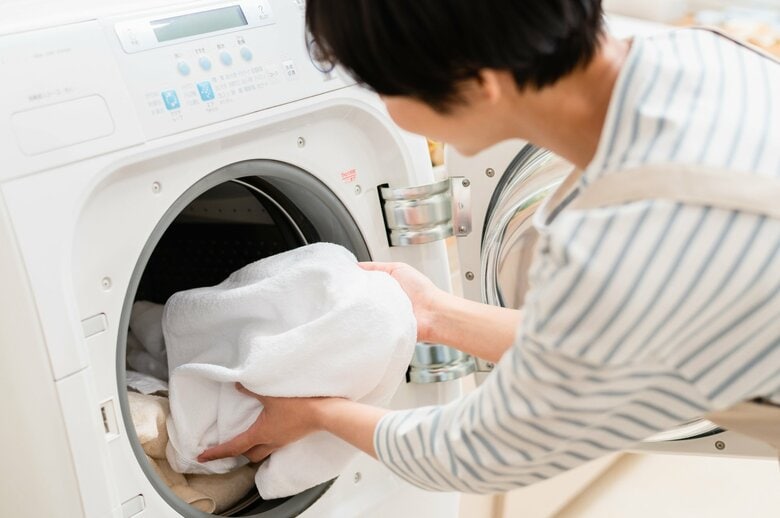 洗濯機を使う場合は弱洗いで（画像はイメージ）