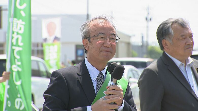 無所属・現職　花角英世 候補